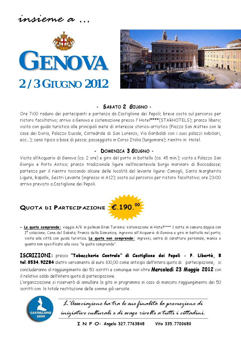 Locandina Genova